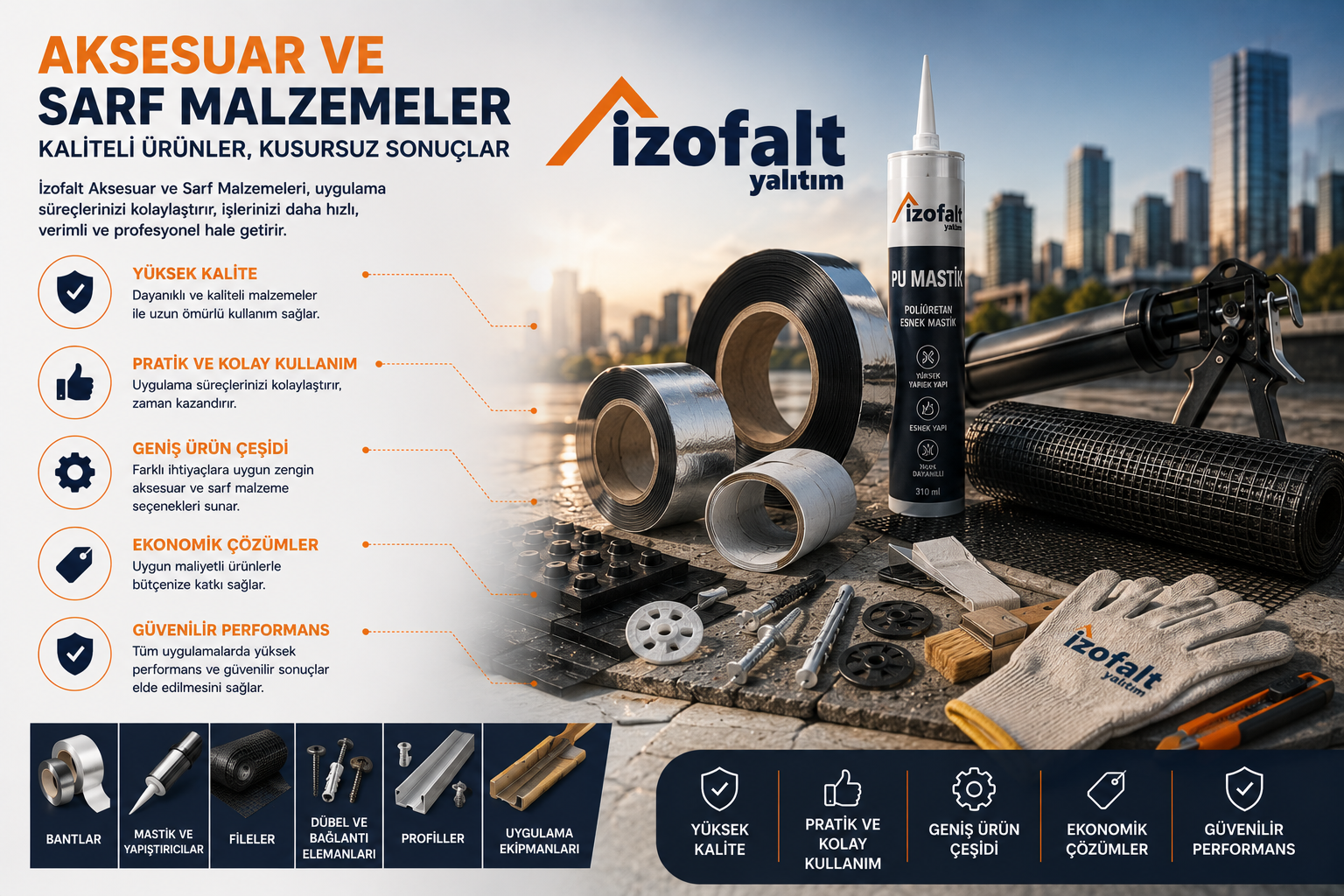 Aksesuar ve Yardımcı Malzemeler