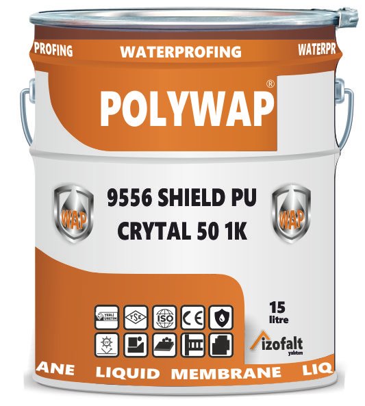 POLYWAP 9556 SHIELD PU CRYSTAL 50 1 - K