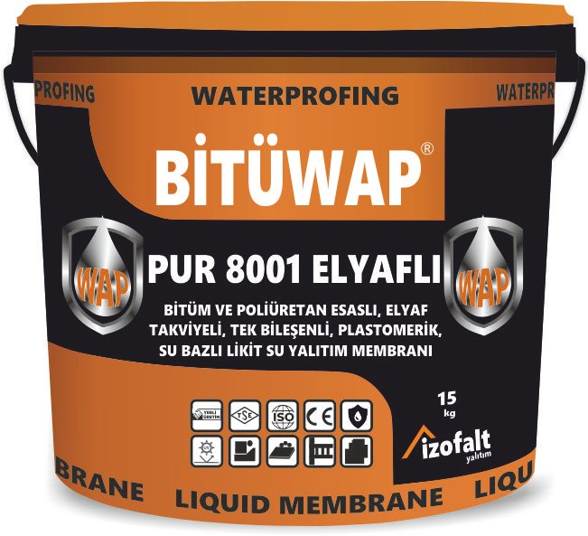 BİTÜWAP PUR 8001 ELYAFLI 